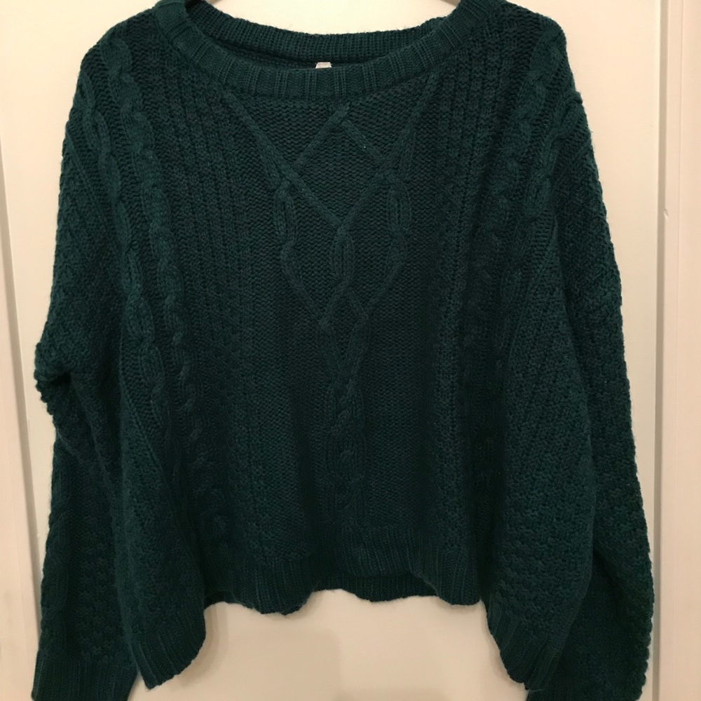 ⚡️Mudd|Emerald green soft sweater